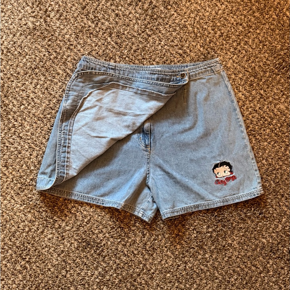 Vintage Betty Boop Denim Skort